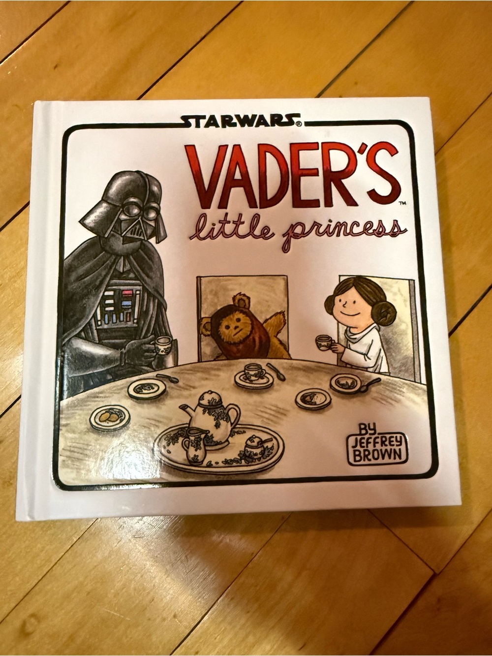 Star Wars Vader's Little Princess Book - White with Red Title